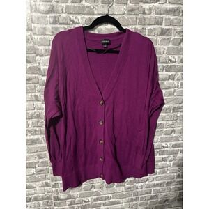 Torrid Purple Cardigan